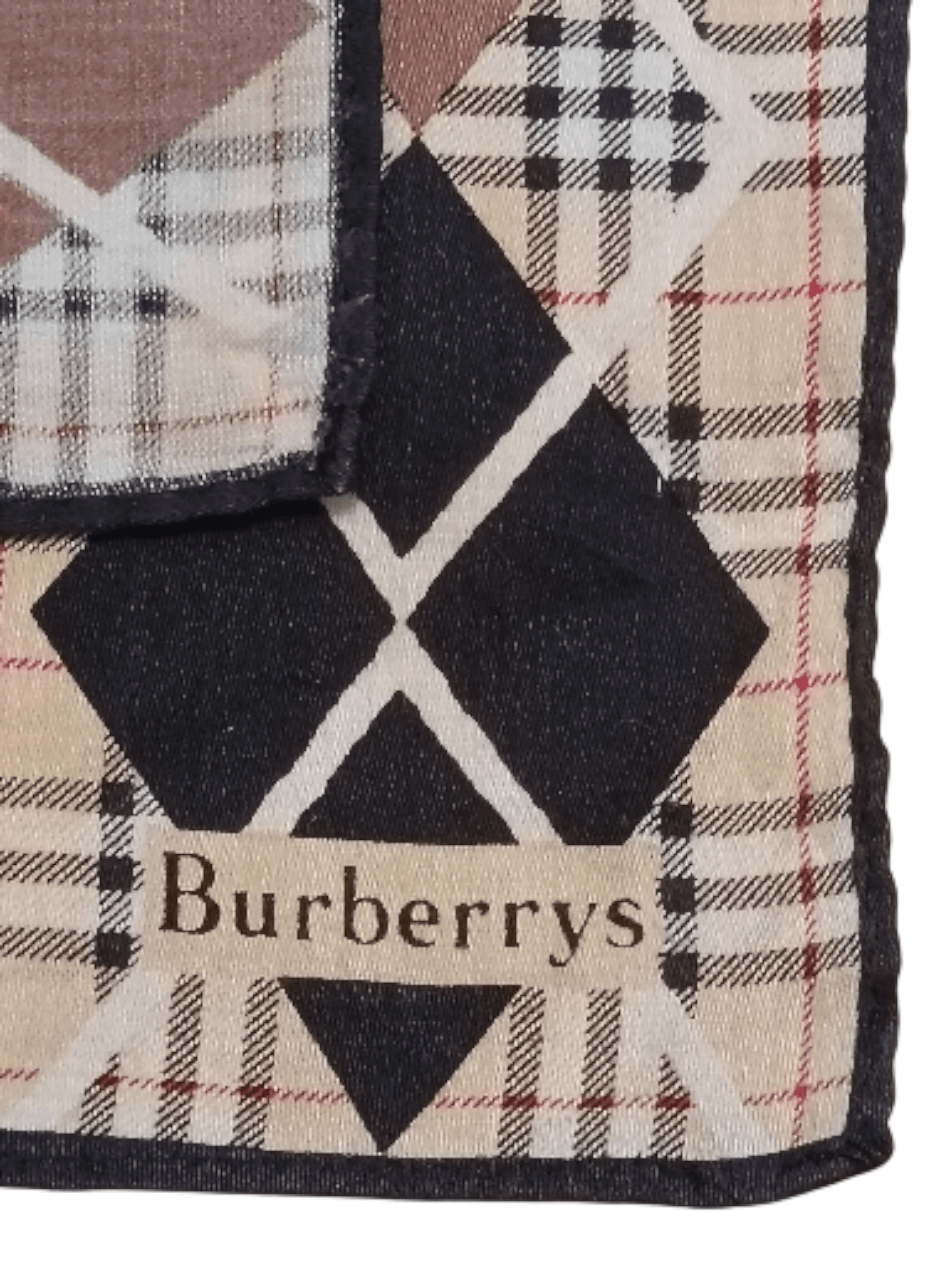 Burberry BURBERRY NOVA CHEQUERED HANDKERCHIEF Size ONE SIZE - 2 Thumbnail