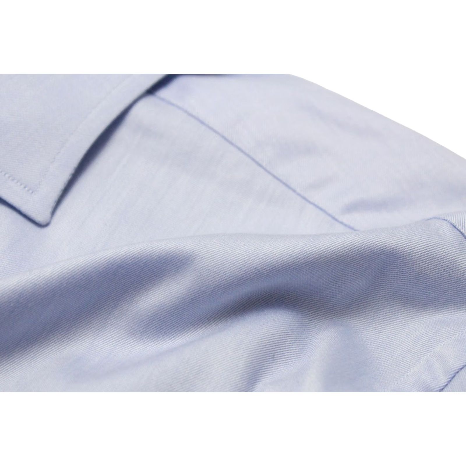 Eton Eton Soho Slim Shirt Men Large Cutaway Collar Dot Pattern Button Up Size 42R - 6 Thumbnail
