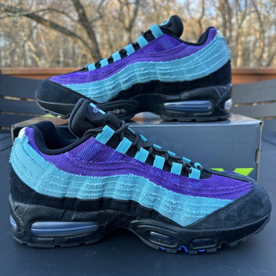 Nike Size 10 - Nike Air Max 95 Custom Skeletor Hand Dyed Size US 10 / EU 43 - 3 Thumbnail