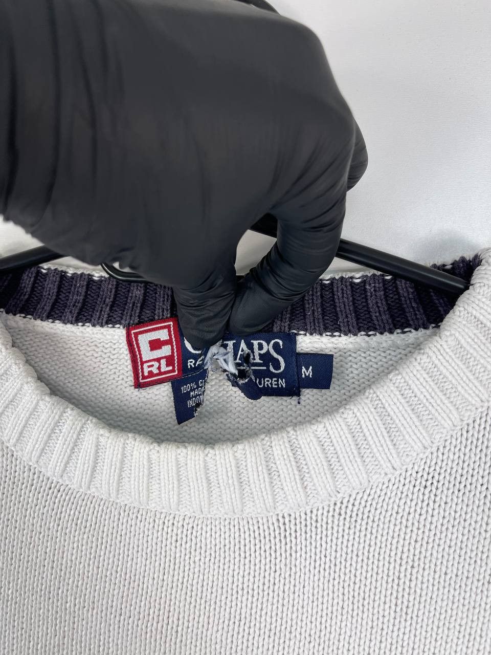 Polo Ralph Lauren Chaps Ralph Lauren USA Flag Sweater Knit Crewneck Size M Size US M / EU 48-50 / 2 - 4 Thumbnail