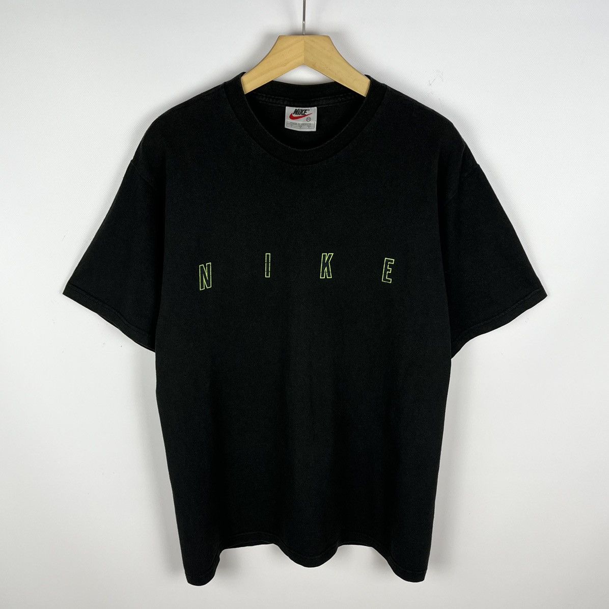 Nike Iconic Vintage Nike Engineered rare big logo tee 90’s Size US M / EU 48-50 / 2 - 6 Thumbnail