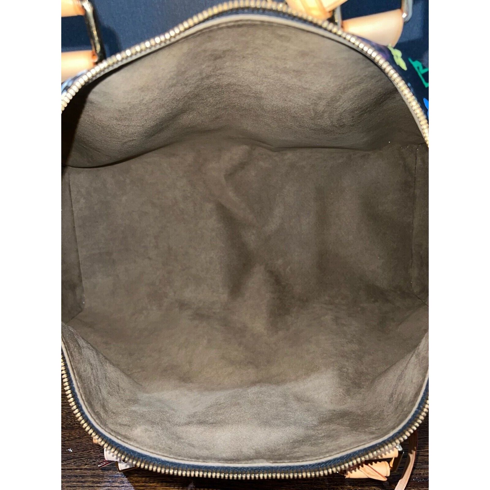 Louis Vuitton Louis Vuitton Murakami Black Multicolor Monogram Travel Bag Size ONE SIZE - 10 Thumbnail