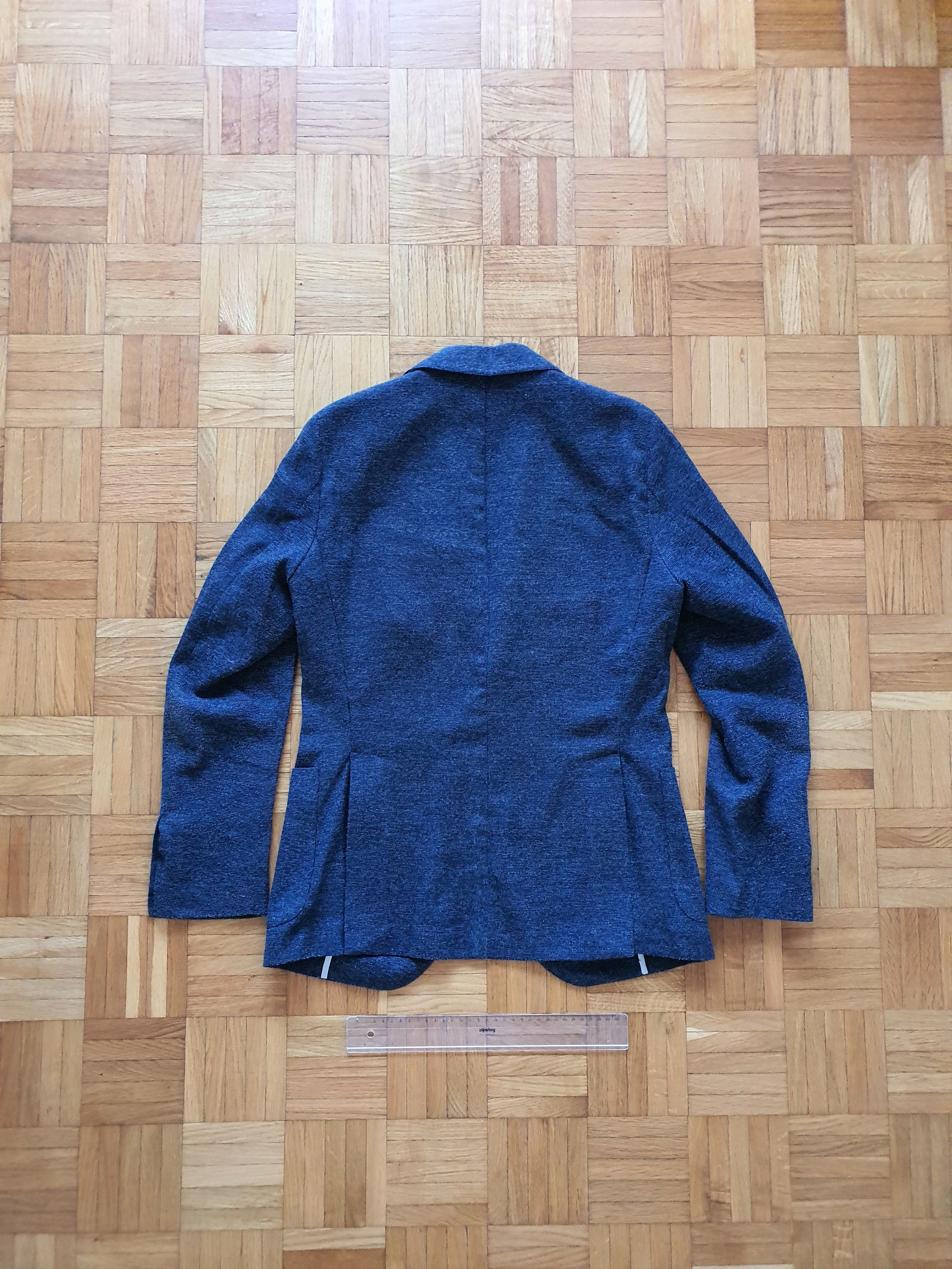 Liu Jo UOMO - Sports Coat Suit Jacket - Navy Nailhead - Sz EU 46 Size 36R - 2 Thumbnail