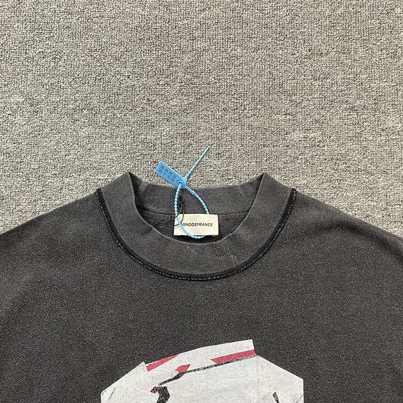Japanese Brand × Vintage Vintage Washed T-shirt Size US L / EU 52-54 / 3 - 4 Thumbnail