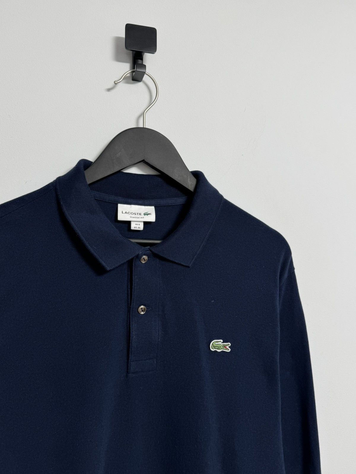 Lacoste 🐊Lacoste Vintage Y2K style Hype Long Sleeve Rare Size US XL / EU 56 / 4 - 2 Thumbnail