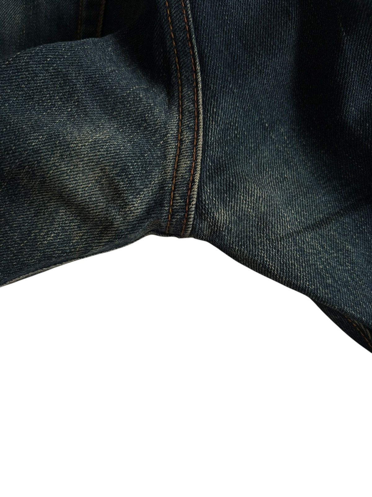 R.Newbold R.NEWBOLD SELVEDGE BUCKLE BACK JAPANESE DISTRESSED DENIM Size US 32 / EU 48 - 20 Thumbnail