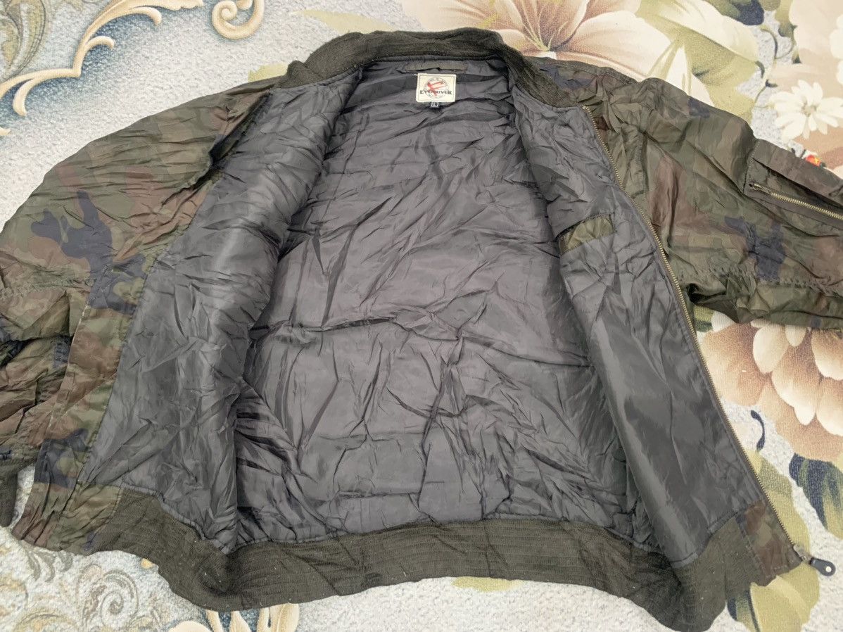 Japanese Brand Evenriver Camo Bomber Jacket Size US L / EU 52-54 / 3 - 5 Thumbnail