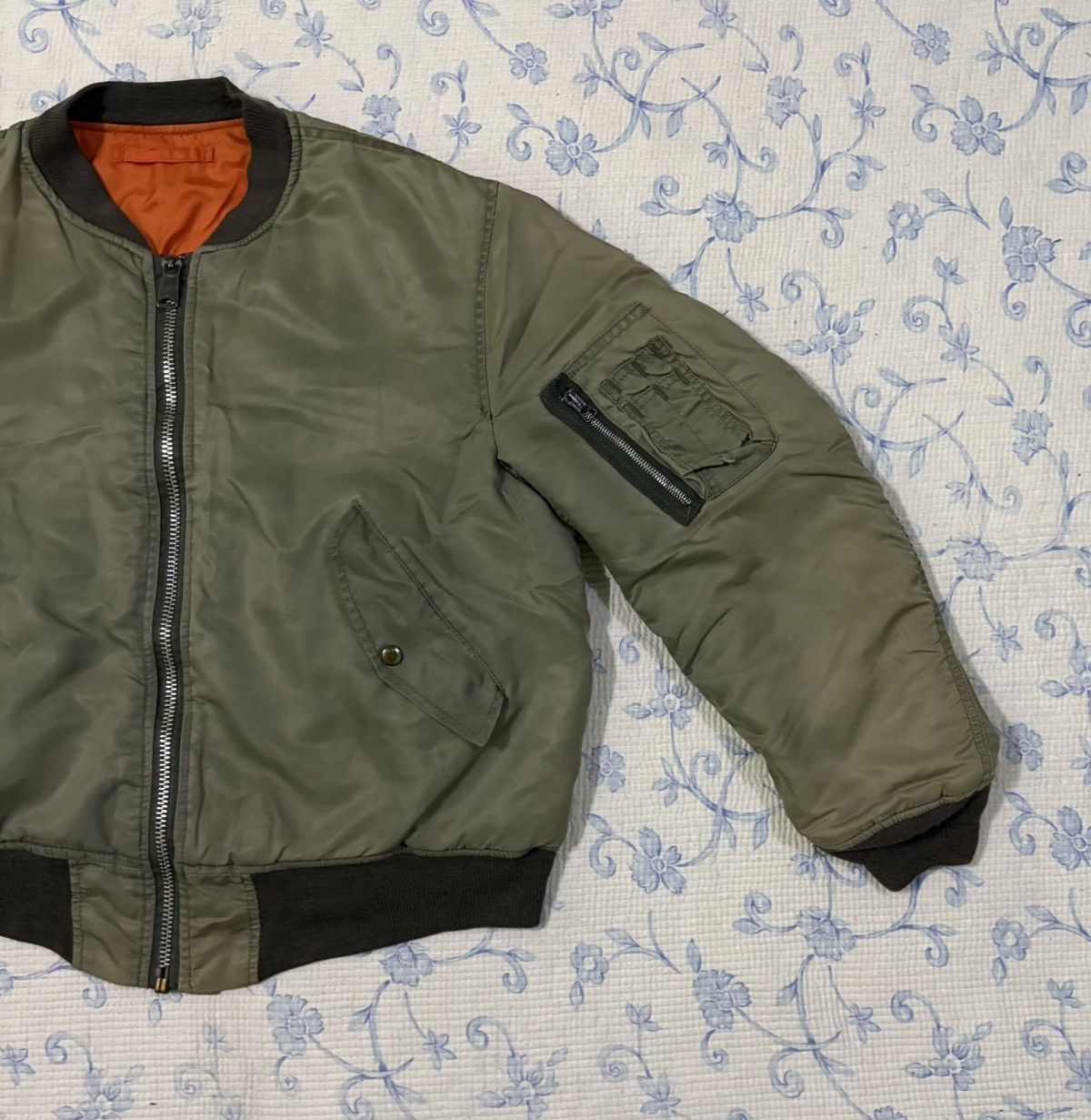Alpha Industries Alpha Industries USAF USA Flight Jacket Size US L / EU 52-54 / 3 - 3 Thumbnail