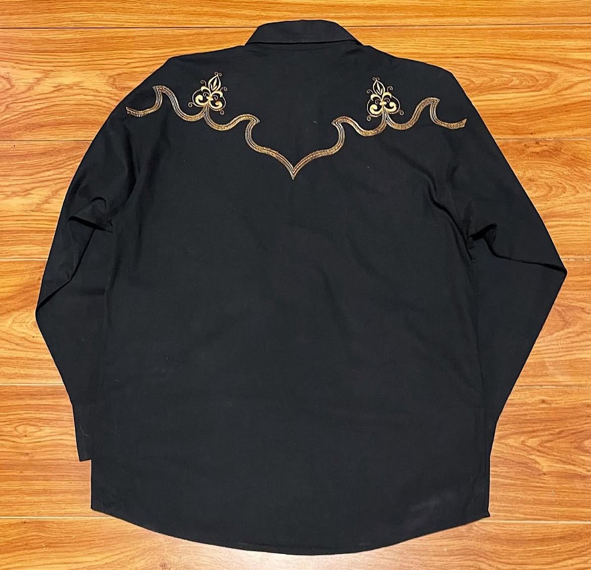 Japanese Brand 2000s Panhandle Slim Musical Note Studded Western Shirt y2k Size US L / EU 52-54 / 3 - 3 Thumbnail
