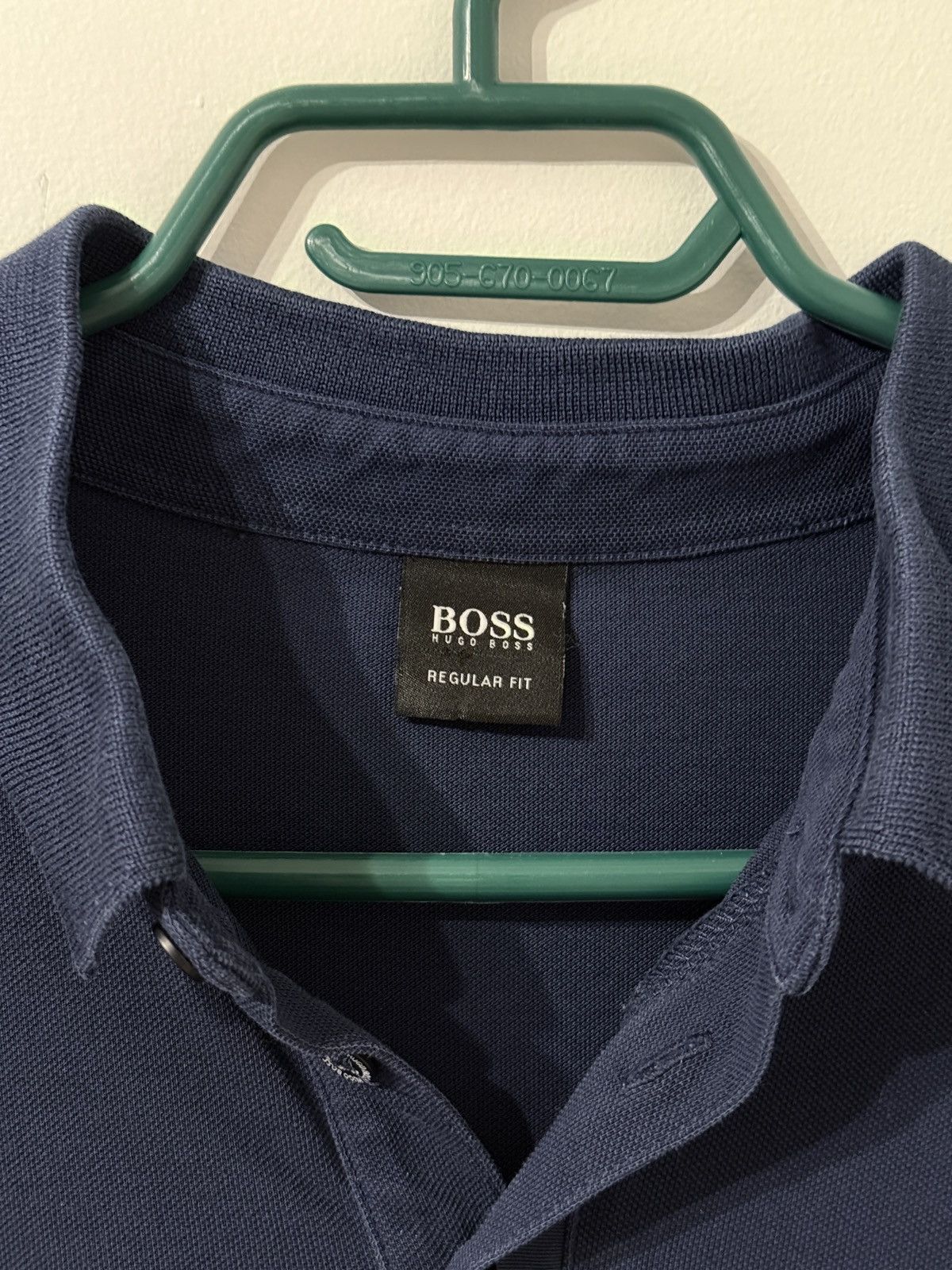 Hugo Boss Hugo Boss Long Sleeve Polo Size US L / EU 52-54 / 3 - 2 Thumbnail
