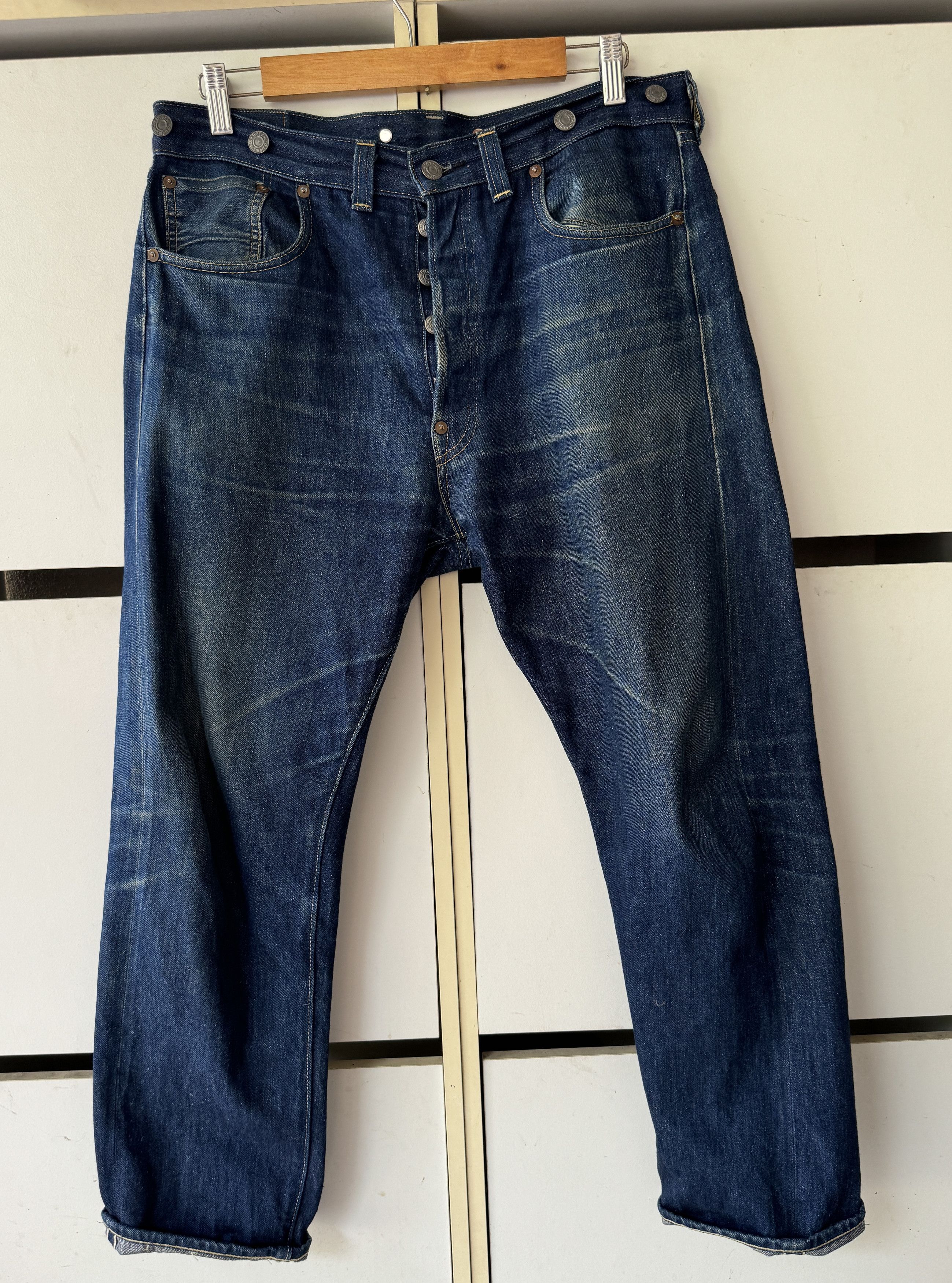 LEVIS BIG E LOT 501XX SELVEDGE JEANS