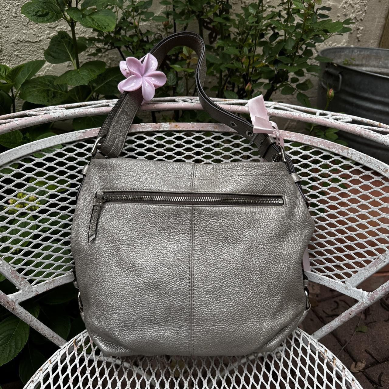 Coach Y2K Silver Coach Slouchy Hobo Bag Size ONE SIZE - 2 Thumbnail