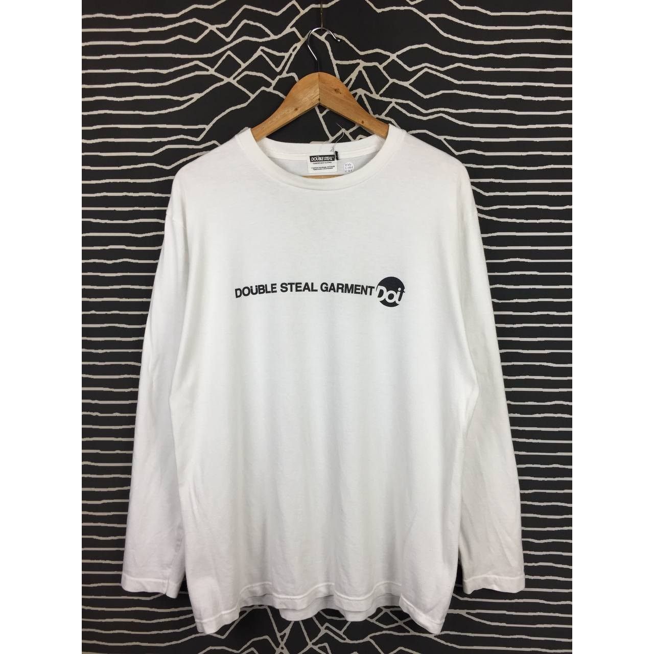 Japanese Brand × Vintage Double Steal Garment Spell Out Logo Long Sleeve Tee Size US L / EU 52-54 / 3 - 1 Thumbnail