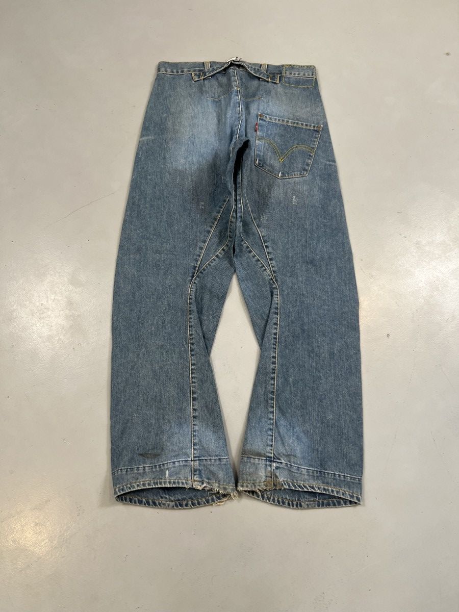 Levi's Vintage Levi’s engineer jeans buckle belt denim Size US 30 / EU 46 - 1 Thumbnail