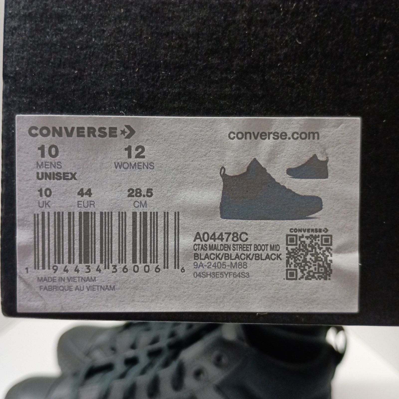 Converse Converse Chuck Taylor All Stars Boot Shoes Mid Size 10 Black Size US 10 / EU 43 - 8 Thumbnail