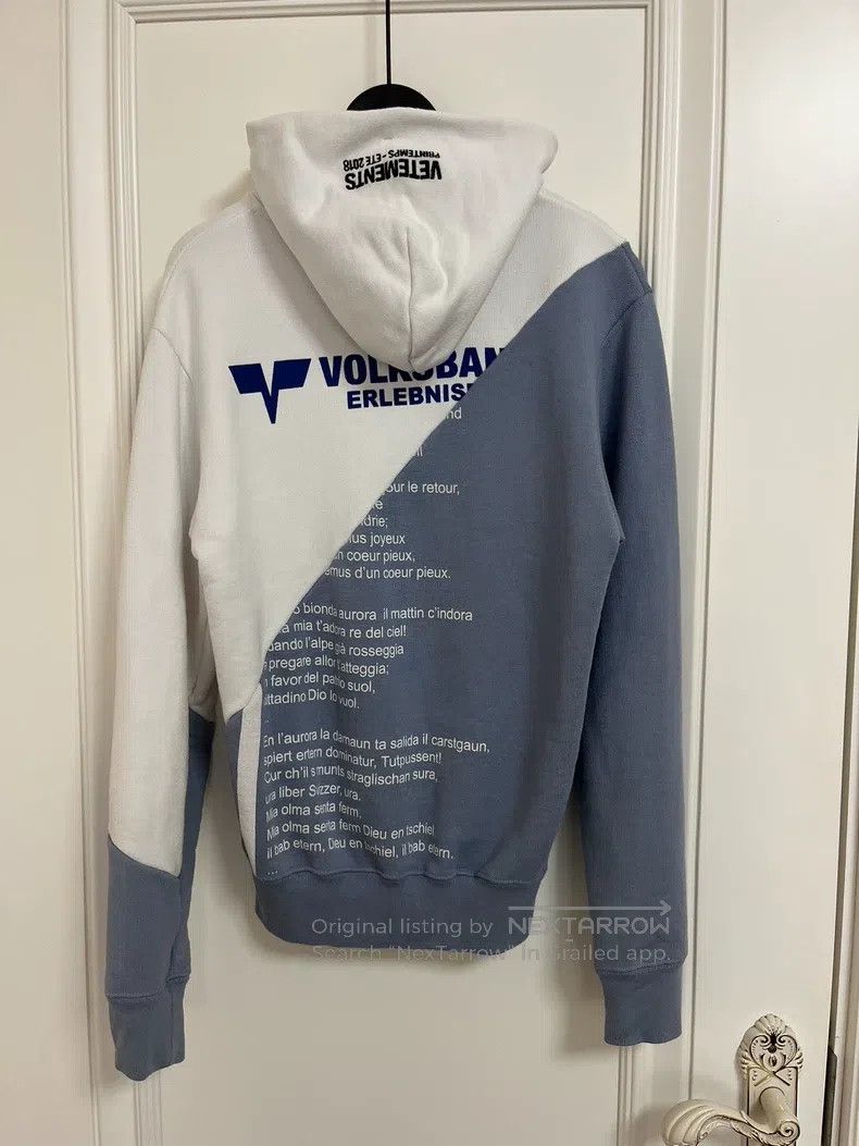 Vetements Vetements Colorblocked Hooded Sweatshirt Size US XS / EU 42 / 0 - 2 Thumbnail