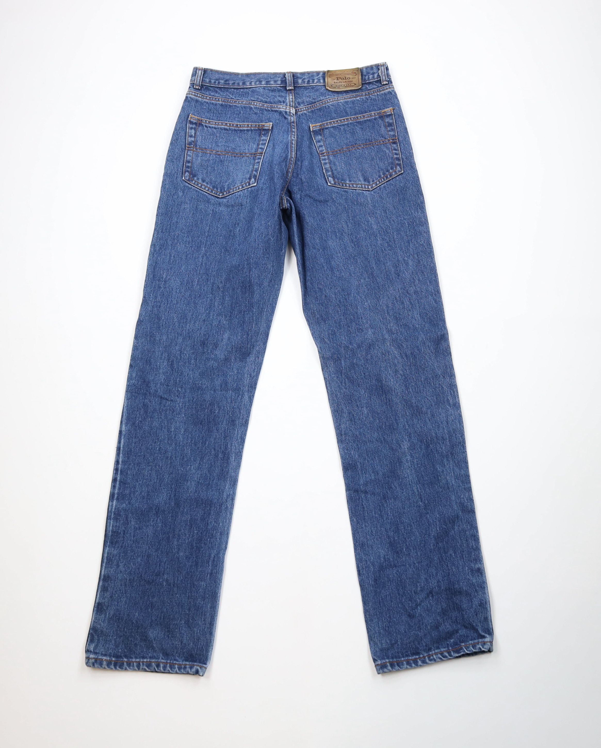 Ralph Lauren Vintage 80s 90s Ralph Lauren Fly Straight Leg Jeans USA Size US 34 / EU 50 - 9 Thumbnail