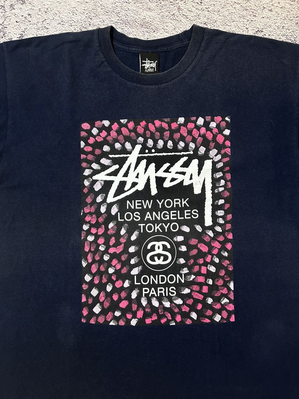 Stussy Stussy Vintage T-shirt 2000s Rare Y2K Streetwear Size US XL / EU 56 / 4 - 4 Thumbnail