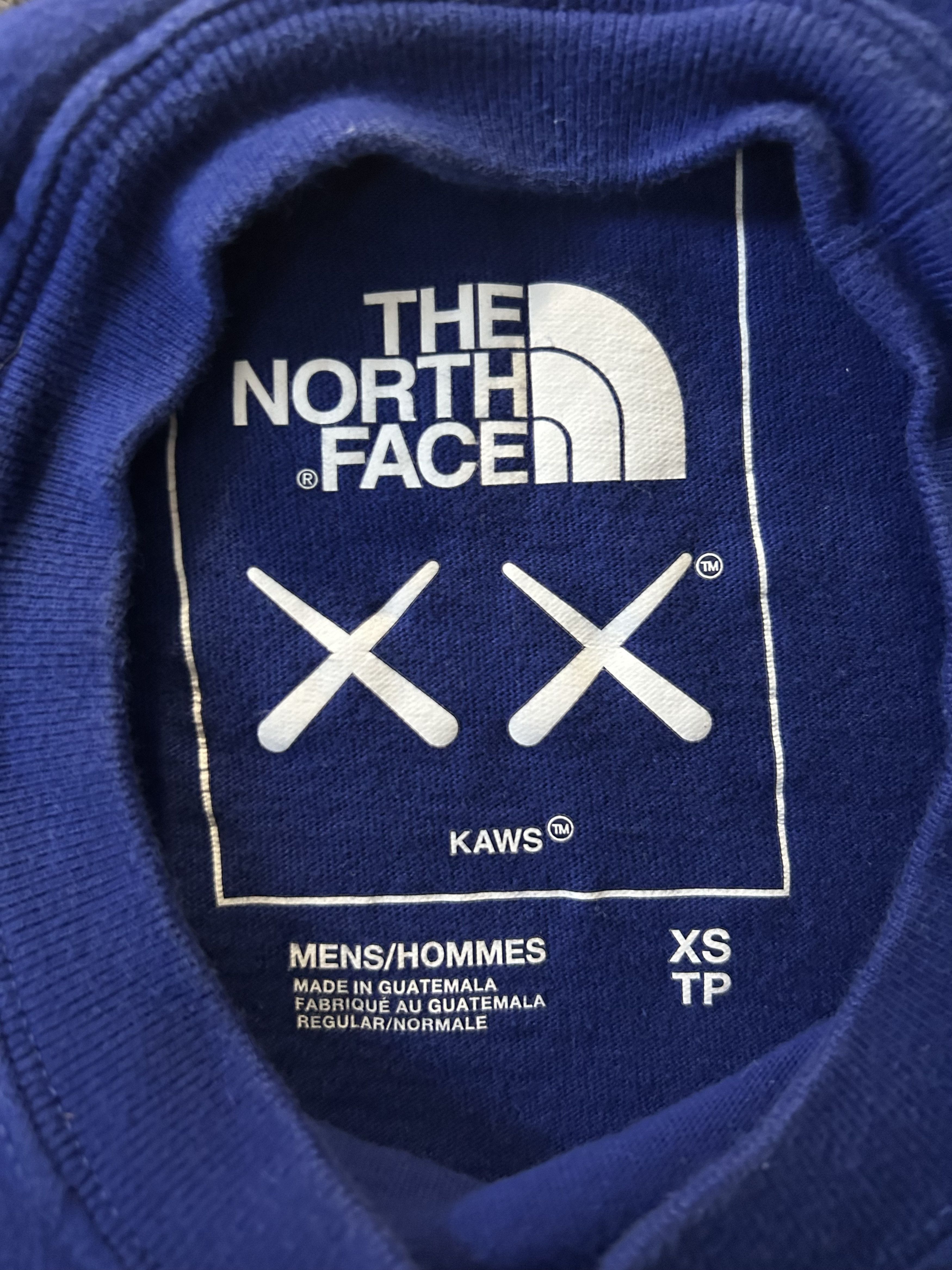 Kaws × The North Face Kaws x North Face t-shirt Size US XS / EU 42 / 0 - 2 Thumbnail