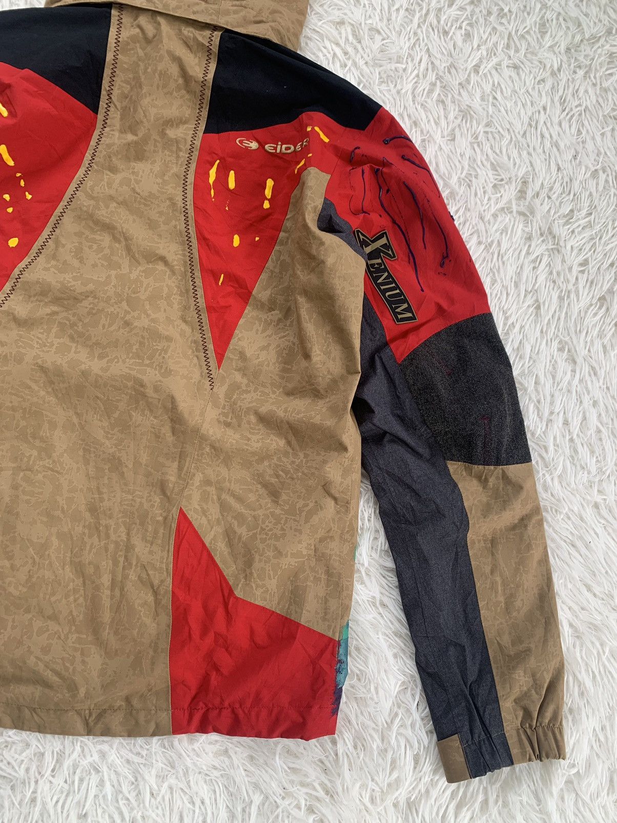 Goretex Cozy Paint Multicolor Eider Xenium Goretex Jacket Hooded Size US M / EU 48-50 / 2 - 9 Thumbnail
