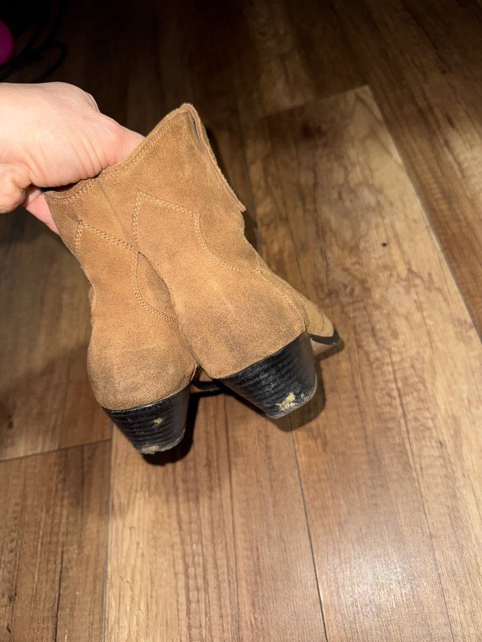 Isabel Marant Isabel Marant Dewina Suede Western Boots Camel 38 Size US 8 / IT 38 - 12 Thumbnail