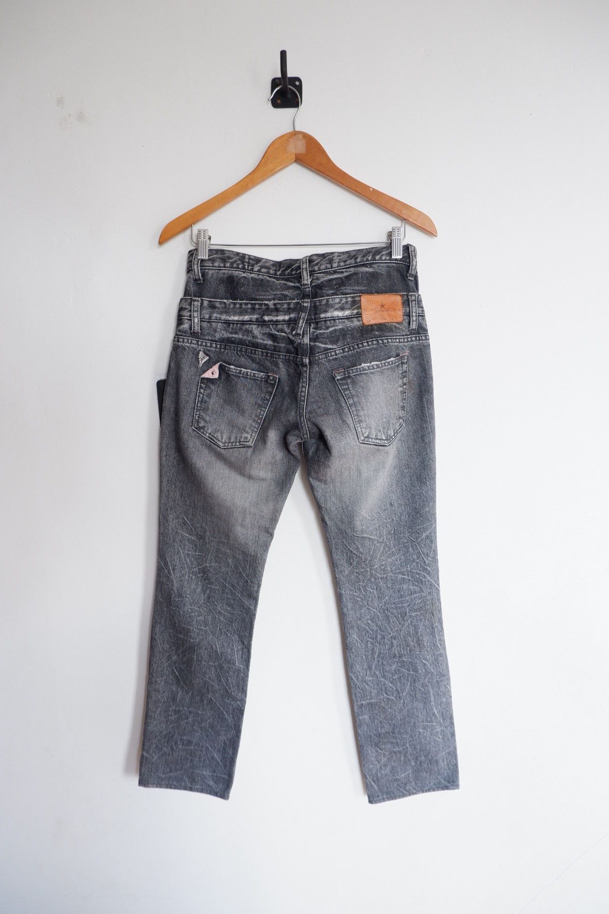 If Six Was Nine Antgauge Double Waist Distressed Jeans Size US 28 / EU 44 - 2 Thumbnail