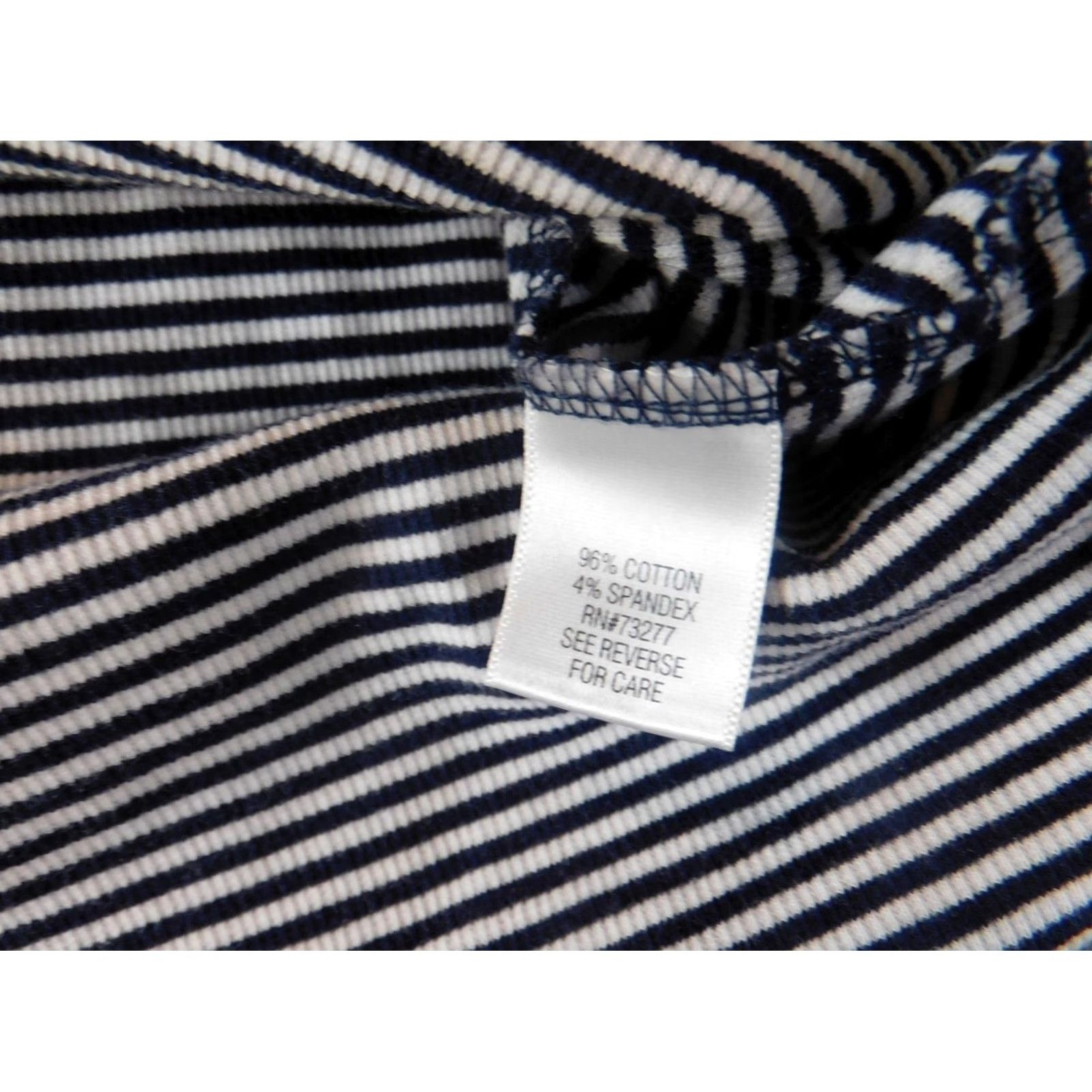Croft & Barrow Croft & Barrow Blouse Womens Large Blue Striped Pullover Top Size L / US 10 / IT 46 - 6 Thumbnail