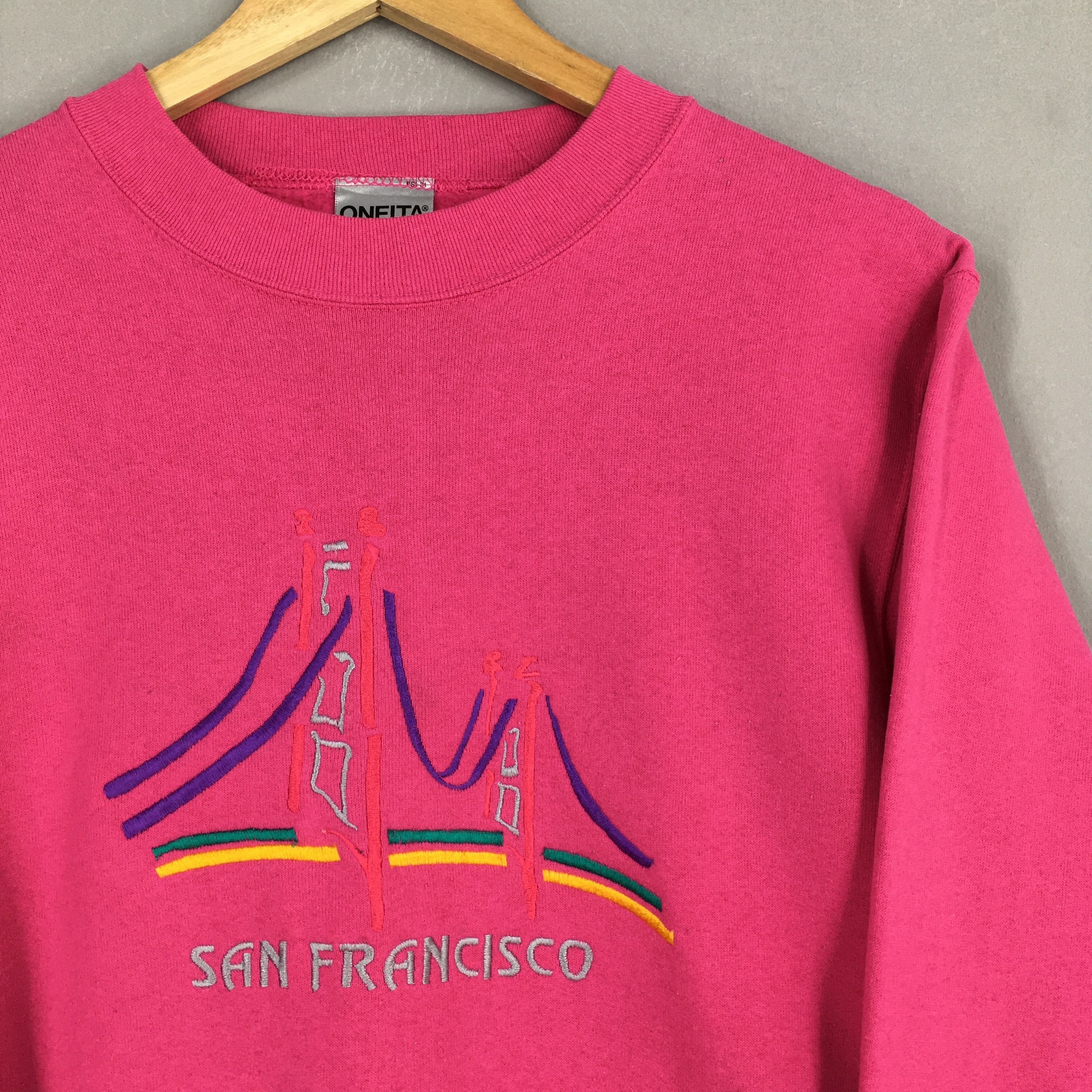Vintage Vintage San Francisco California Usa Sweatshirt Small Size US S / EU 44-46 / 1 - 2 Thumbnail
