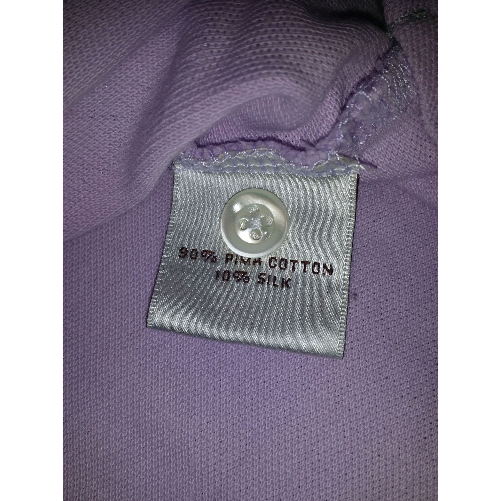 Peter Millar Peter Millar Crown Soft Golf Polo Men Sz L Pima Cotton Silk Size US L / EU 52-54 / 3 - 9 Thumbnail