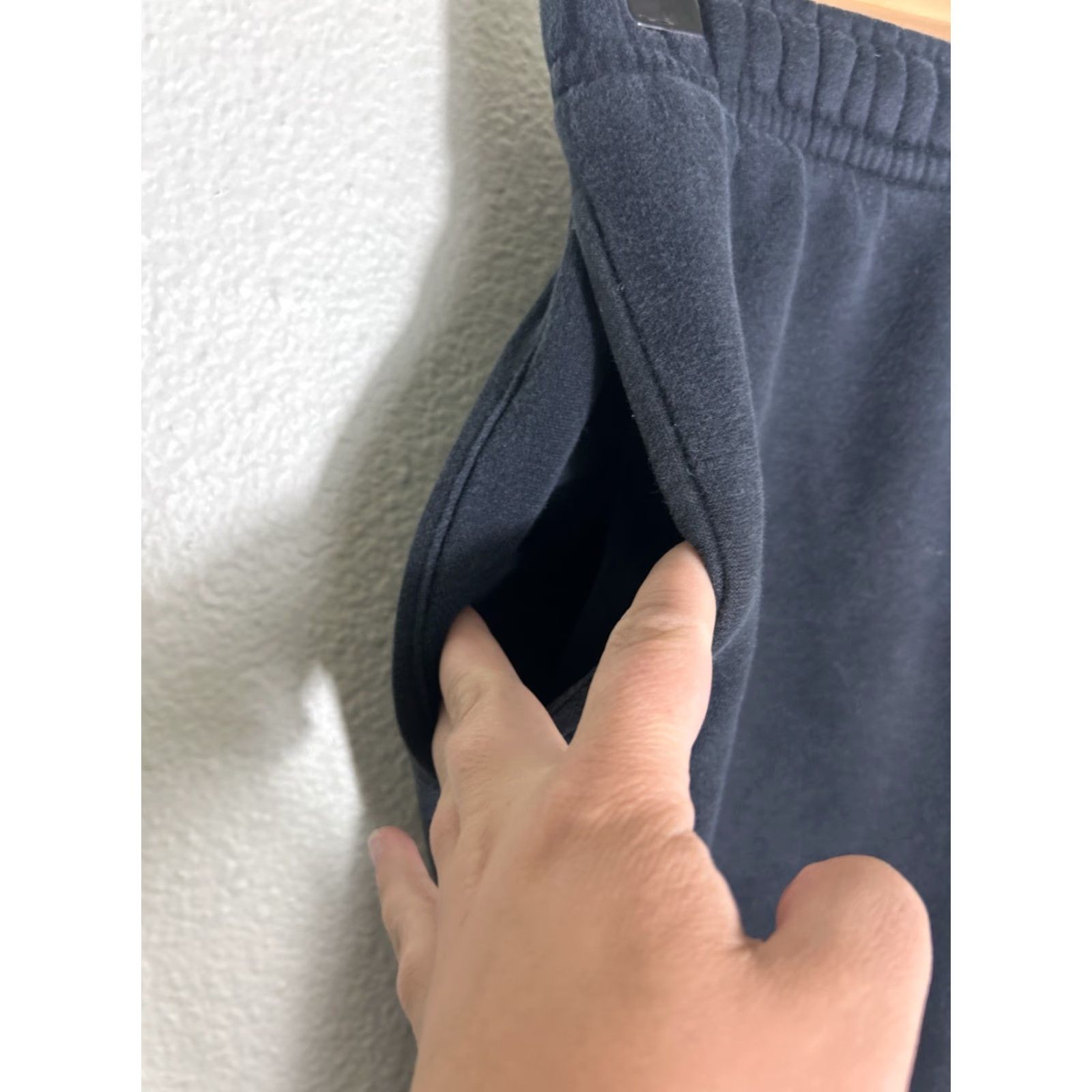 Nike Nike Pants Mens Medium Black Club Fleece Joggers Sweatpants Workout 30x28 Size US 31 - 7 Thumbnail
