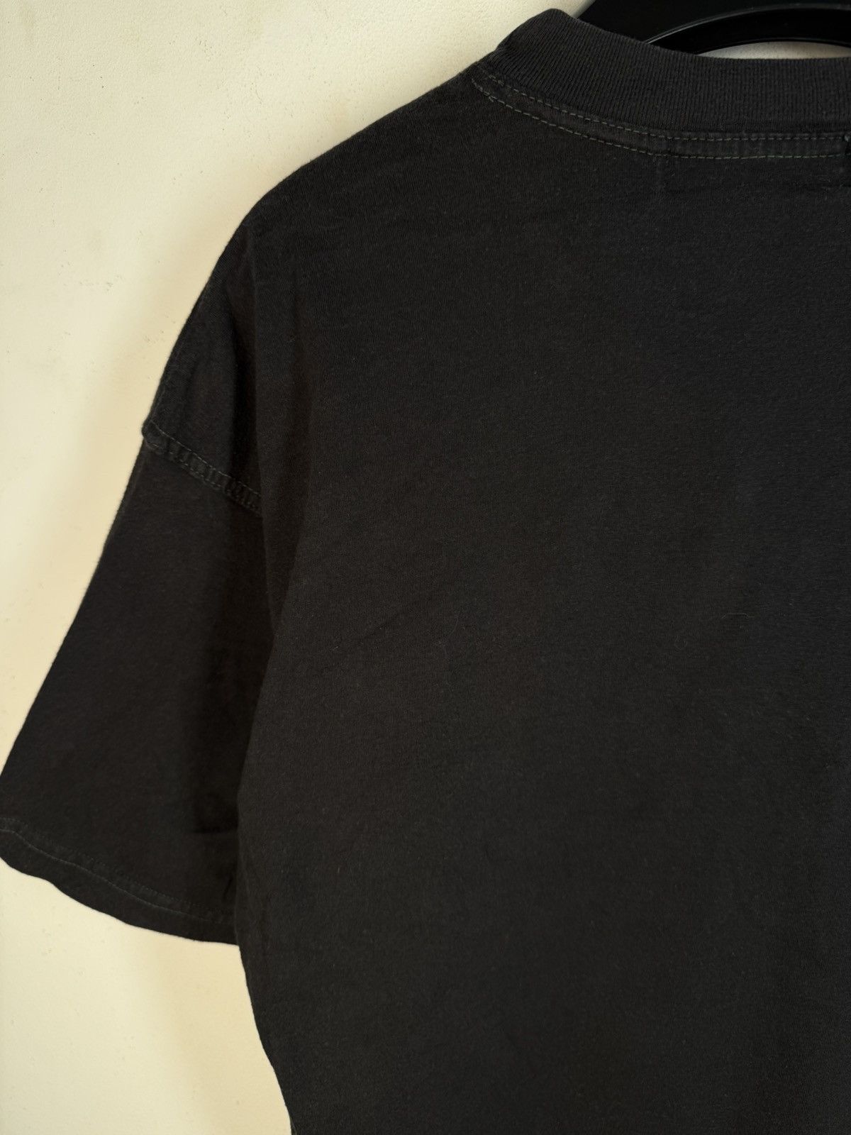 Yves Saint Laurent 90s YSL T-Shirt Big Logo Black Shirt Vintage Tee Size US M / EU 48-50 / 2 - 13 Thumbnail