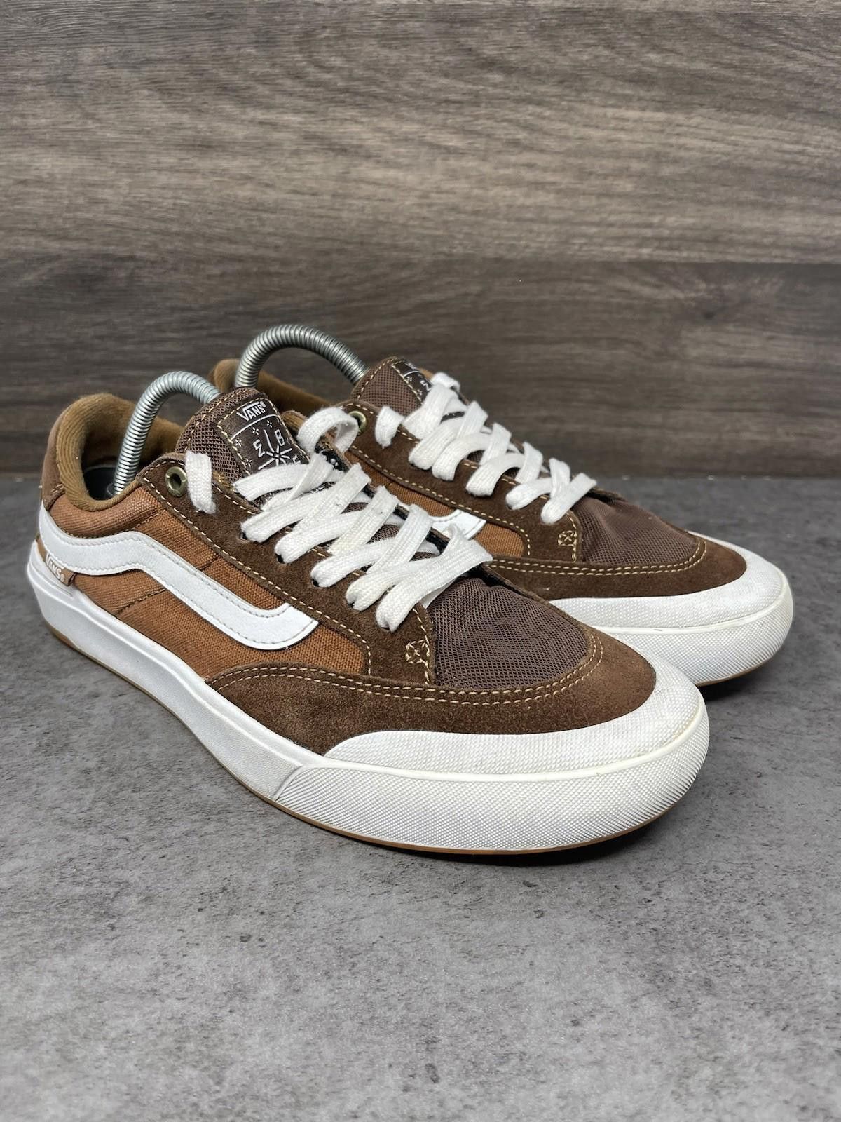 Vans Vans Berle Pro Shoes Mens Size 7.5 Brown White Size US 7.5 / EU 40-41 - 4 Thumbnail
