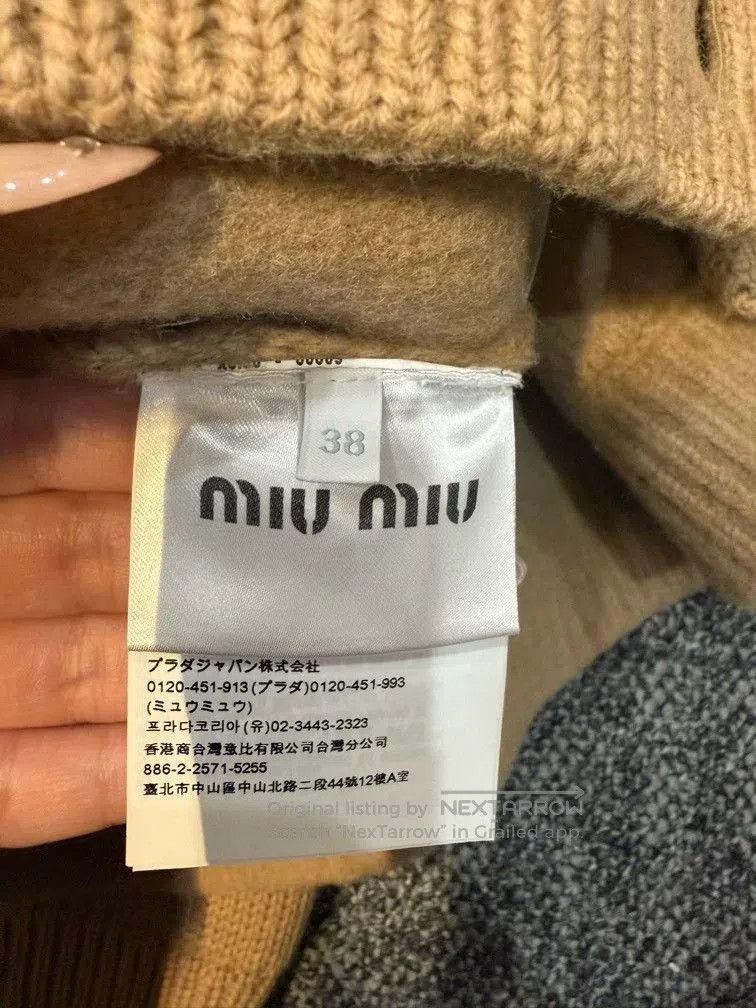 Miu Miu Miu Miu Wool Knit Sweater. Size M / US 6-8 / IT 42-44 - 4 Thumbnail