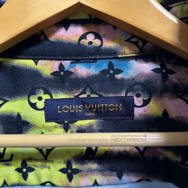 Louis Vuitton Louis Vuitton Colorful laser presbyopic denim shirt Size US M / EU 48-50 / 2 - 3 Thumbnail
