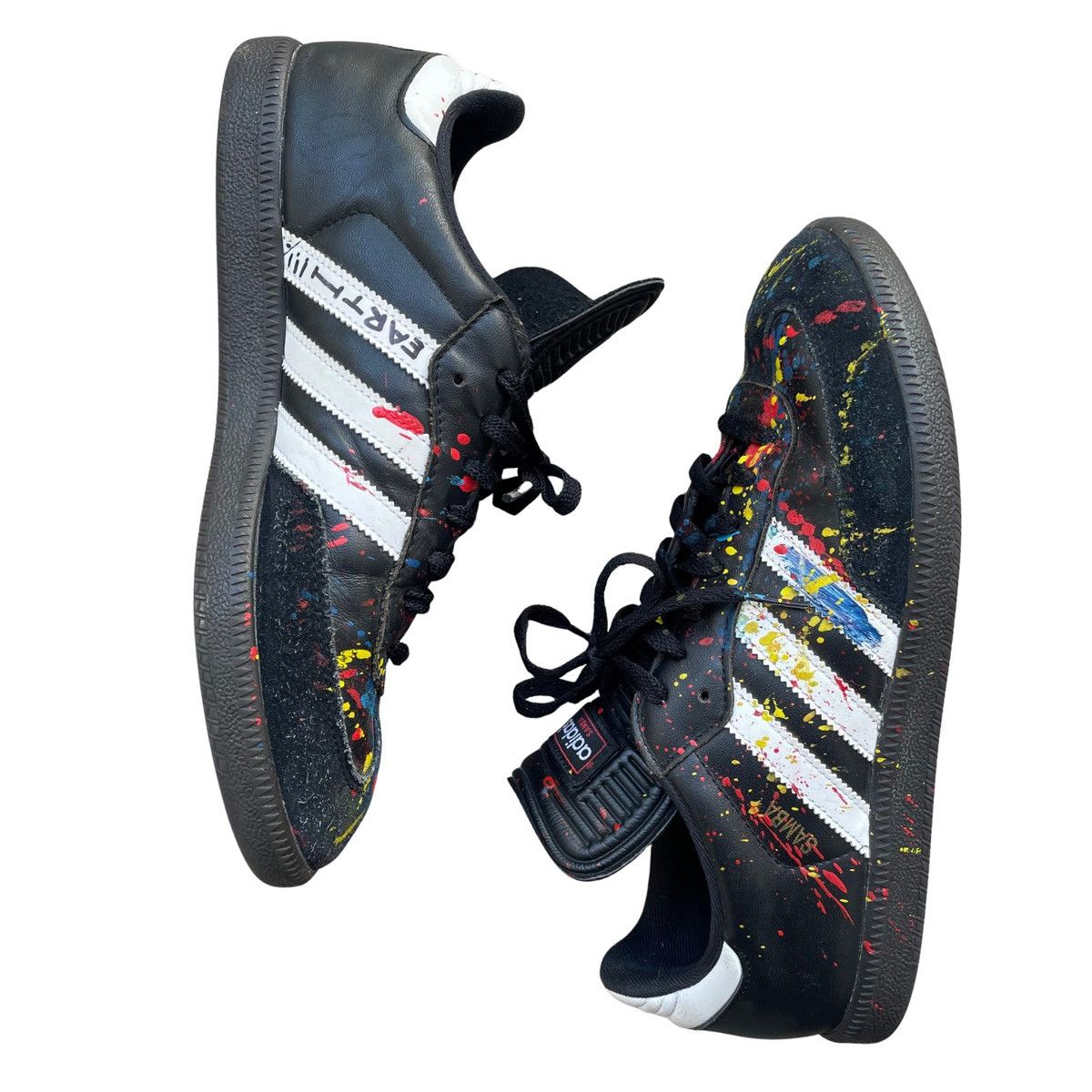 Adidas Adidas Samba Paint Splatter Sneakers Size 10 Size US 10 / EU 43 - 2 Thumbnail