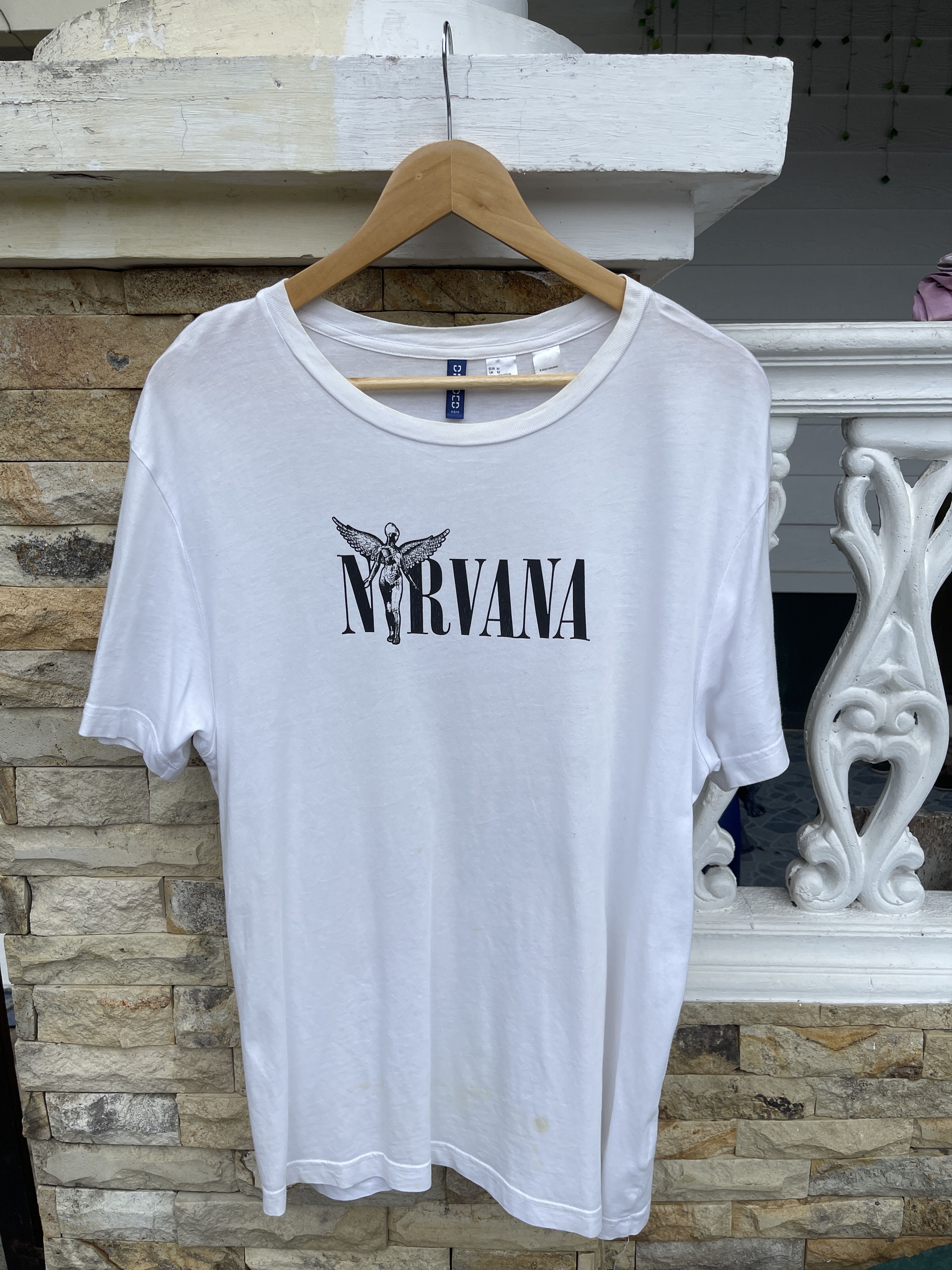Band Tees × Nirvana × Vintage Last Drop🔥Rare🔥Vintage Nirvana Band T-Shirt Size US M / EU 48-50 / 2 - 2 Thumbnail