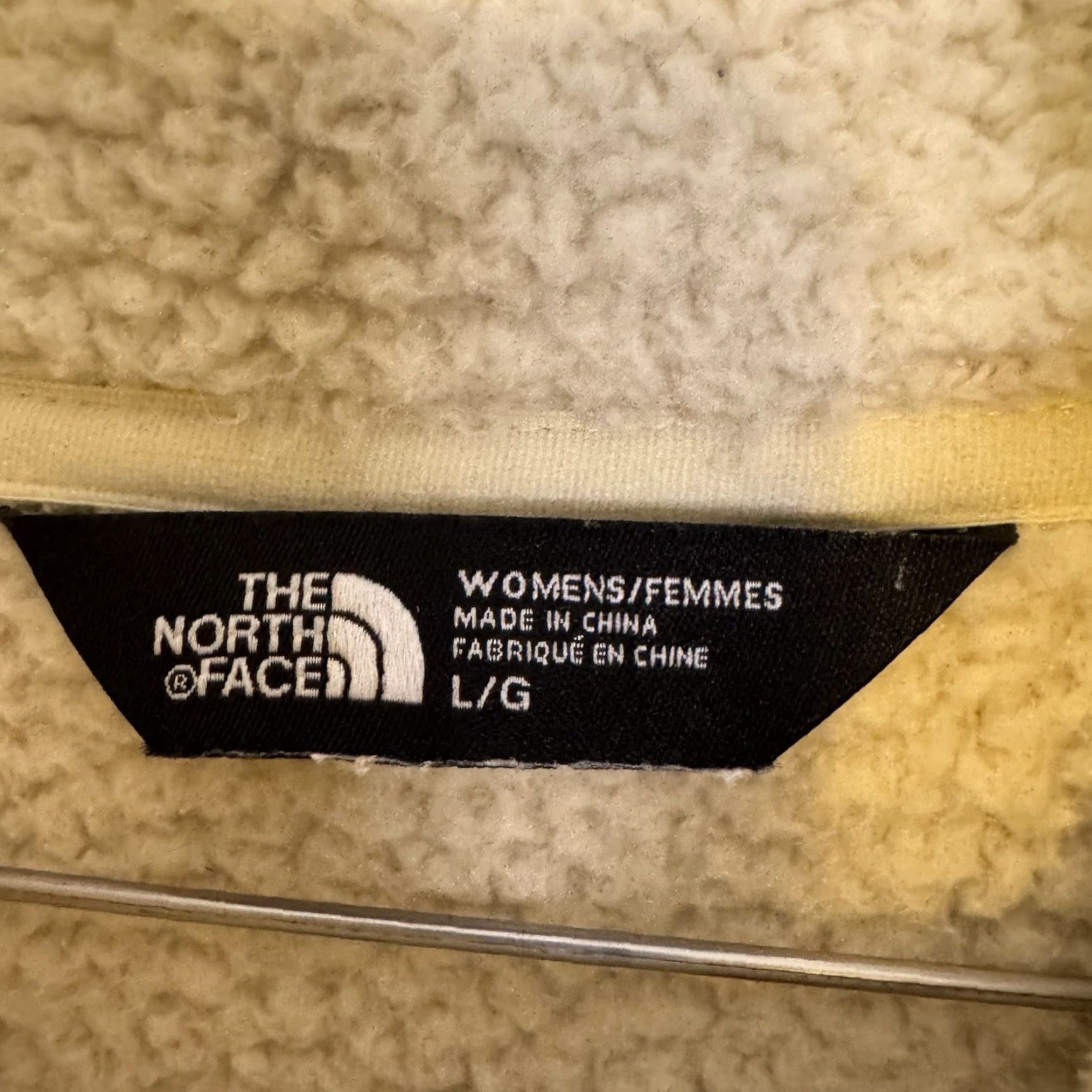 The North Face The North Face Vest Womens L Full Zip Sherpa Campshire Ivory Cream Gorpcore Size L / US 10 / IT 46 - 5 Thumbnail