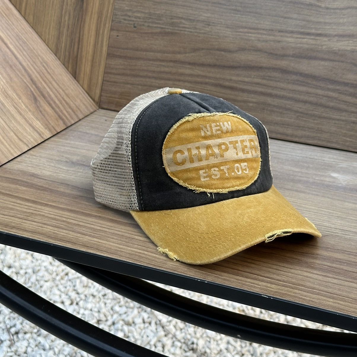 Japanese Brand × Vintage Vintage Japanese Style Cap Hat New Chapter USA Style 00s Y2K Size ONE SIZE - 1 Thumbnail