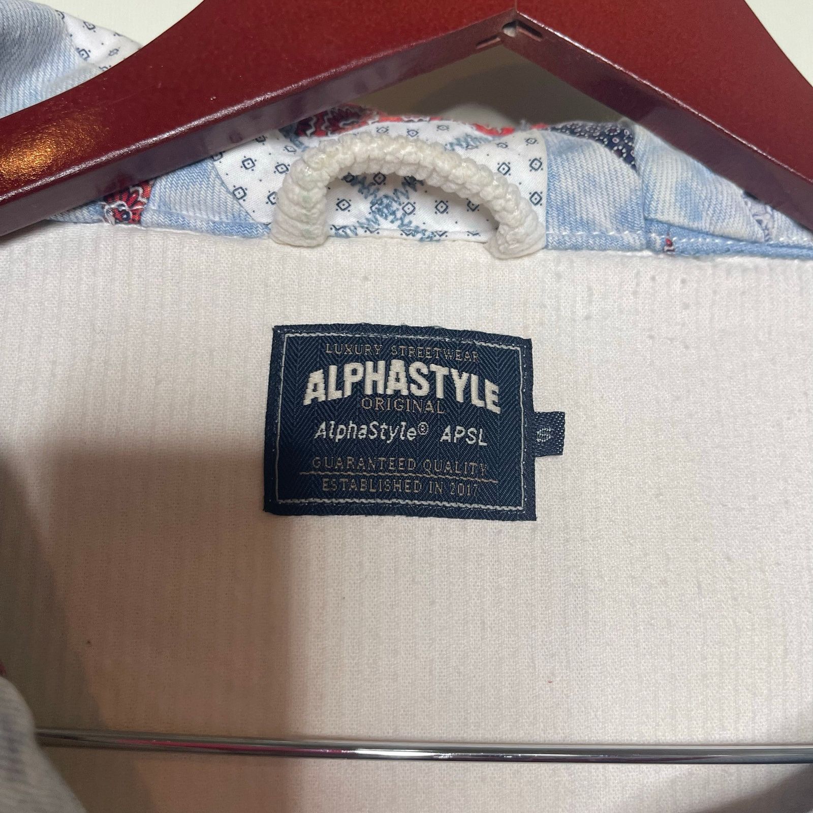 AlphaStyle Alphastyle APSL rare corduroy archive quilt hoodie jacket S Size US S / EU 44-46 / 1 - 5 Thumbnail