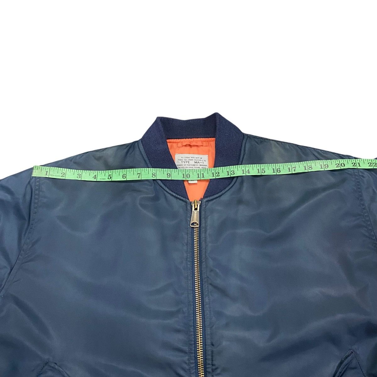 Other Type MA-1 Military Bomber Jacket L Size Navyblue Colour Size US L / EU 52-54 / 3 - 15 Thumbnail