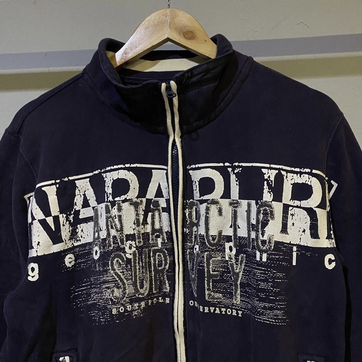Napapijri × Vintage Napapijri Antartic Survey Sweater Size US M / EU 48-50 / 2 - 3 Thumbnail