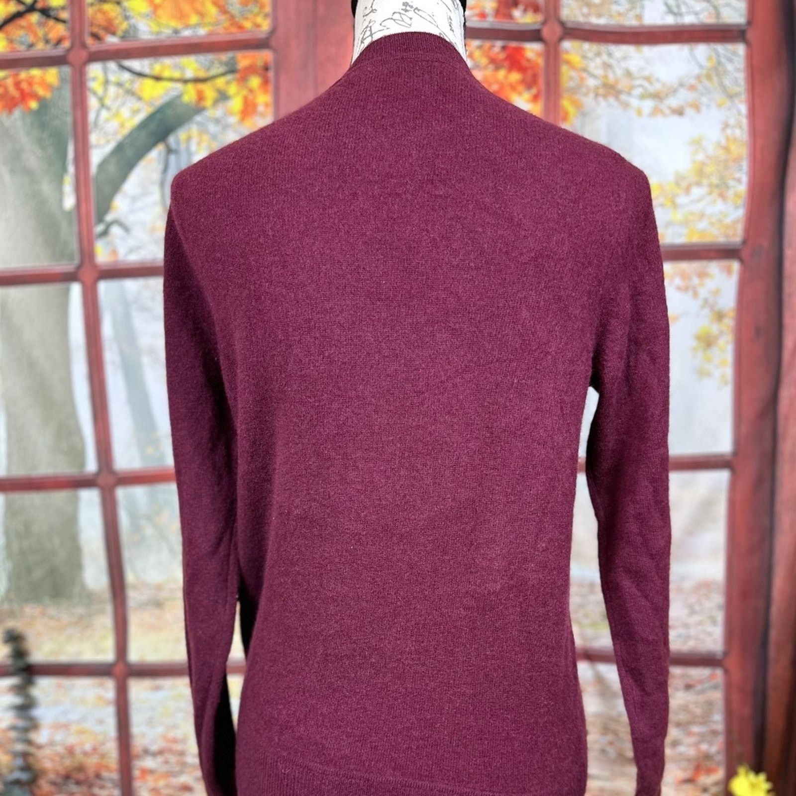 NAADAM Naadam Luxe Cashmere Crewneck Sweater Merlot size S Size S / US 4 / IT 40 - 7 Thumbnail