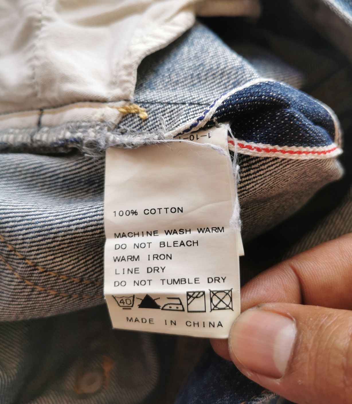 Sugar Cane Iena Slobe Selvedge Jeans Size 29 x 35.5 Size US 29 - 12 Thumbnail