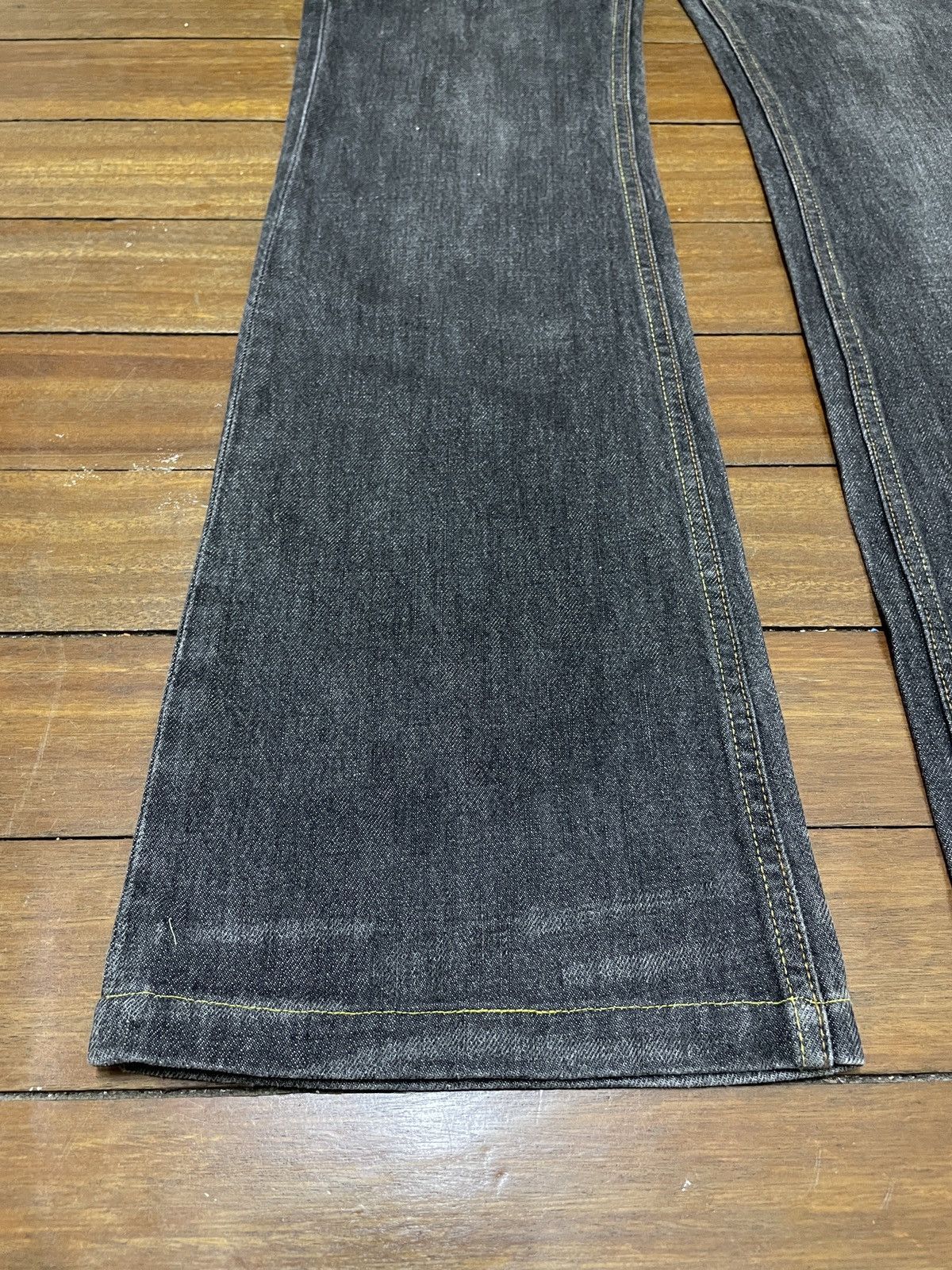 Japanese Brand Rare Design Vintage Brand Nicole Club Flared Jeans 1990s Size US 31 - 5 Thumbnail