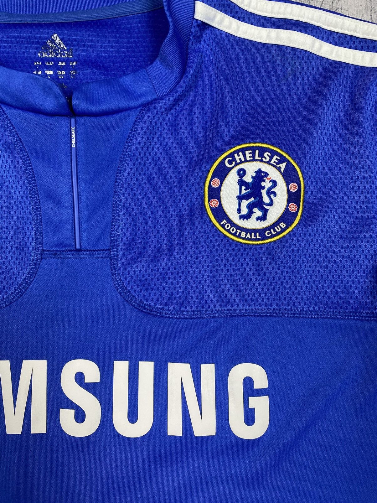 Adidas Chelsea FC 2009/10 Adidas Home Jersey – Samsung – Size L Size US L / EU 52-54 / 3 - 7 Thumbnail