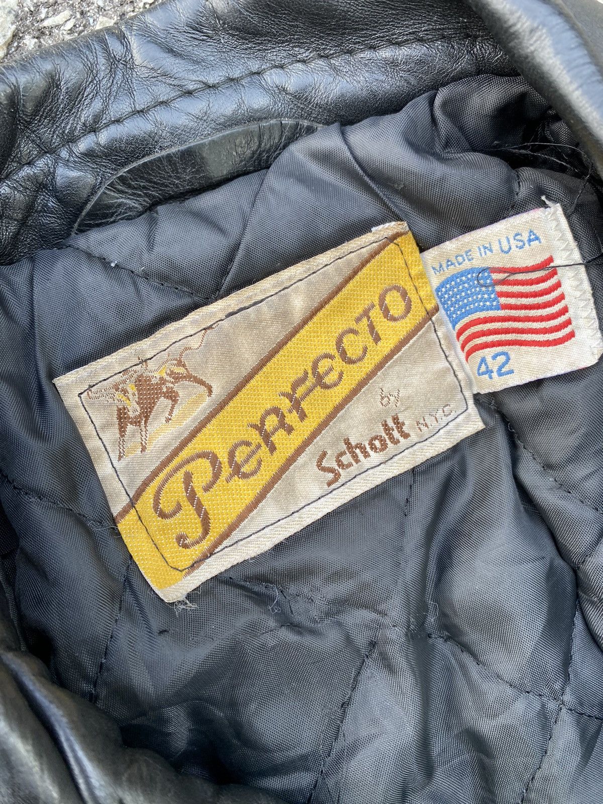 Schott vintage 80s schott perfecto 613 one star Size US XS / EU 42 / 0 - 16 Thumbnail