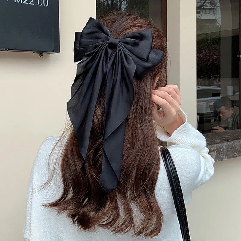 Other Korean Accessories Hair Clips for Women Girls Big Bowknot Size ONE SIZE - 12 Thumbnail