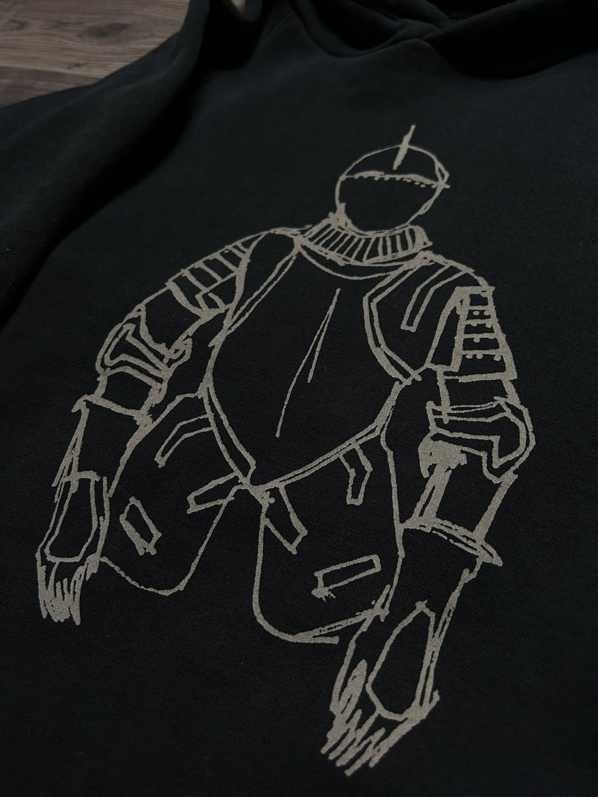 Number (N)ine Number nine knight hoodie Size US S / EU 44-46 / 1 - 2 Thumbnail