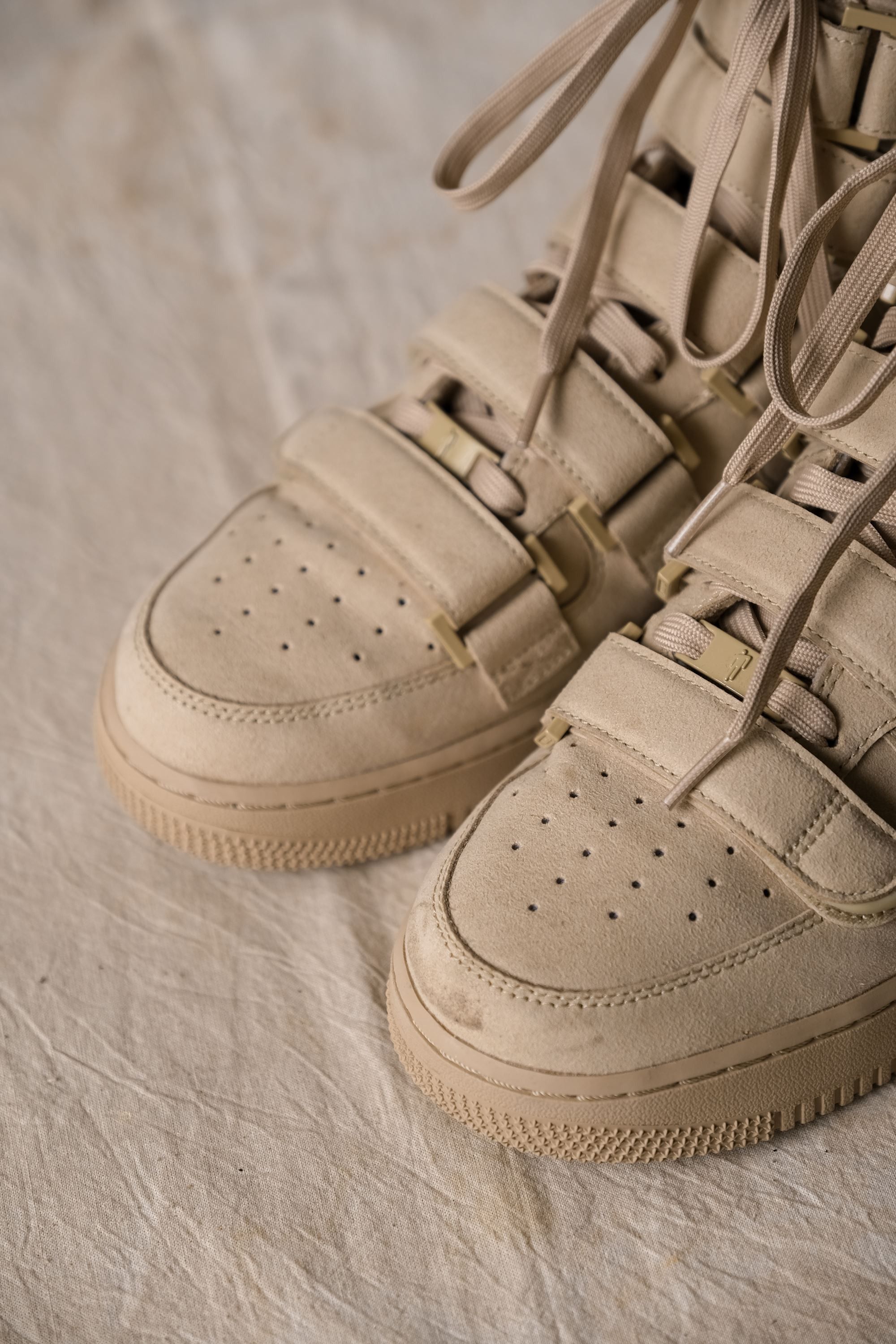 Billie Eilish × Nike Nike x Billie Eilish Air Force 1 High ‘07 SP “Mushroom” Size US 11 / EU 44 - 5 Thumbnail