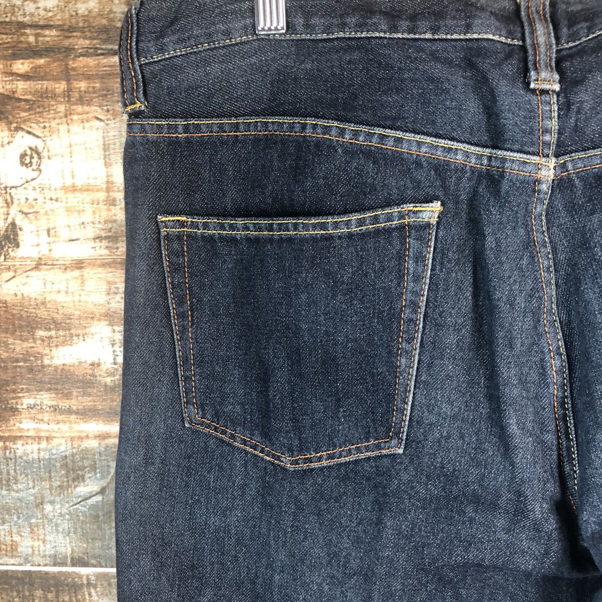 Japanese Brand DL Real Standard Blue Denim Pants #C269 Size US 35 - 15 Thumbnail